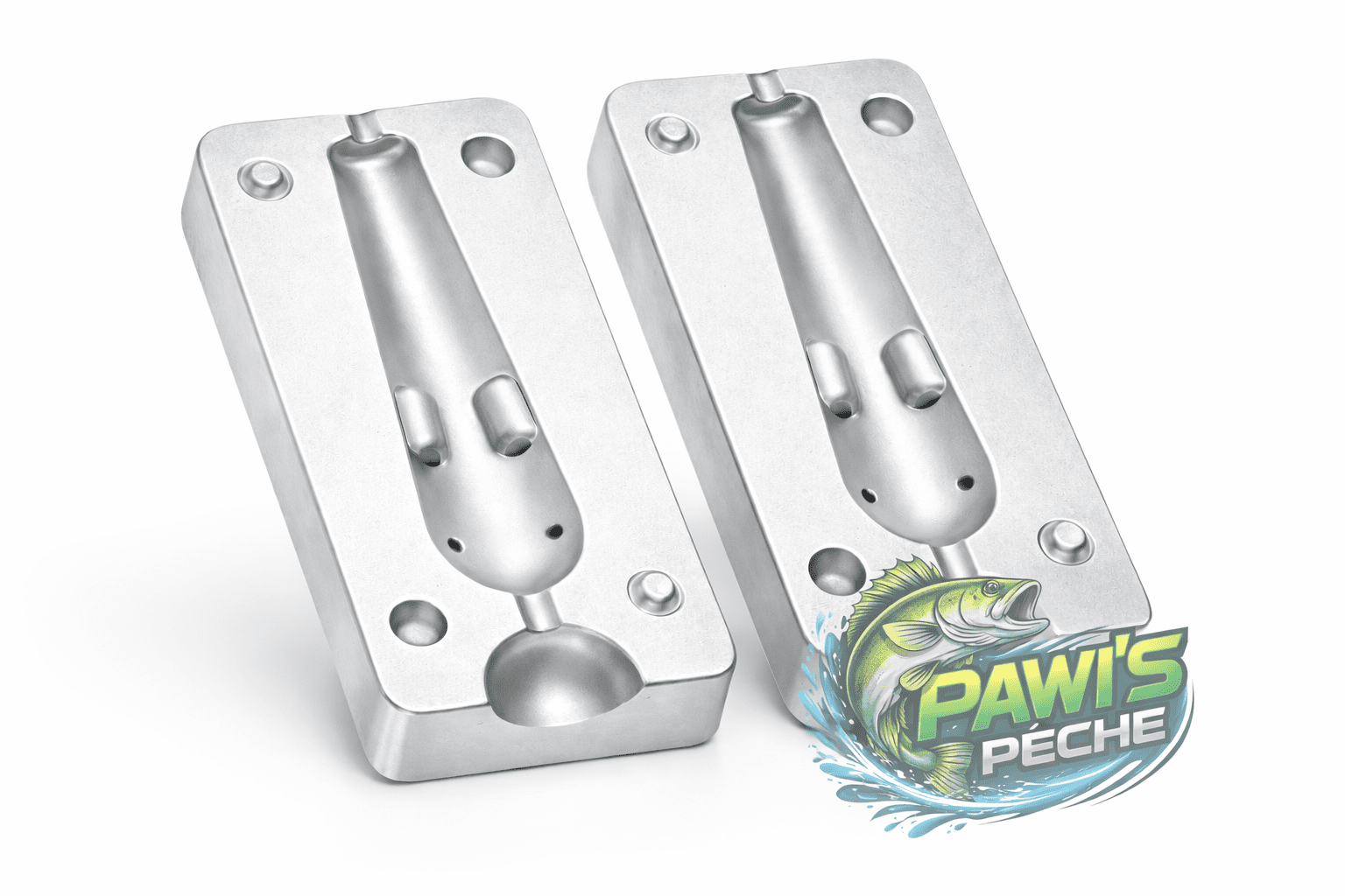 Moule à plomb grappin debrayable Moule à plomb grappin debrayable